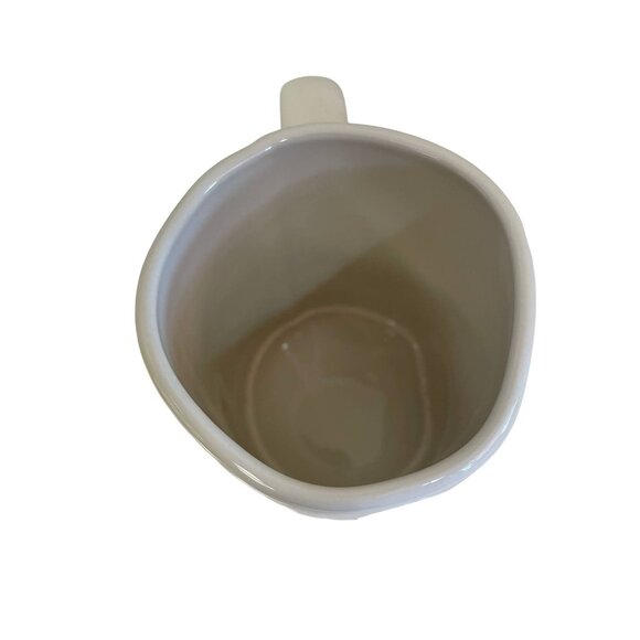 RAE Dunn Coffee Ceramic Mug Artisan Stupid Cupid 5.25"W x 3.25"L x 4.5"H - Picture 5 of 6